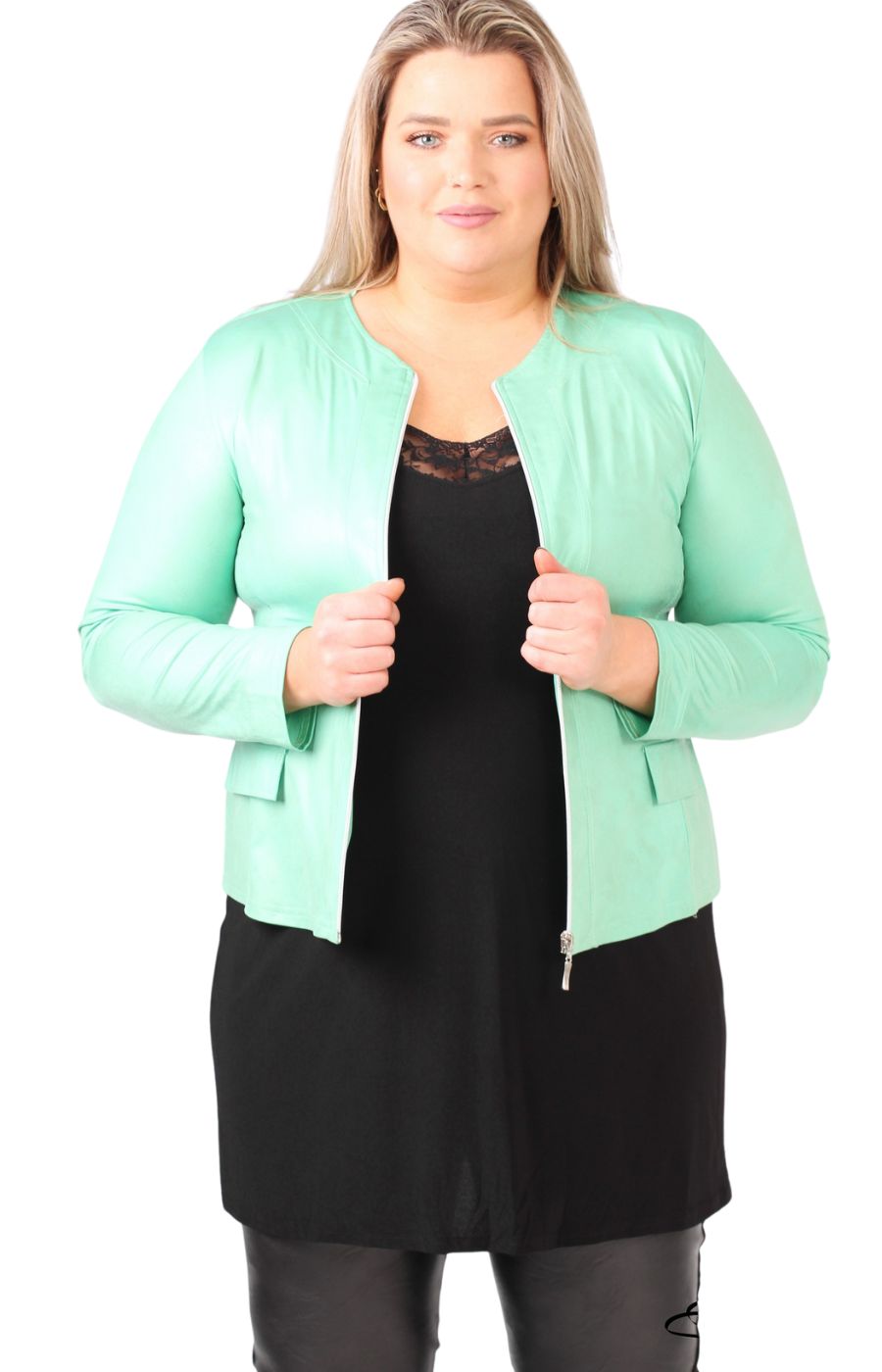 Mint green 2024 plus size