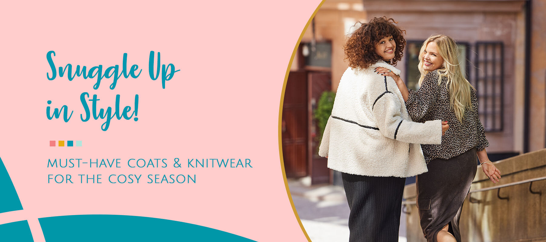 Plus Size Must-Have Coats and Knitwear for the Cosy Season