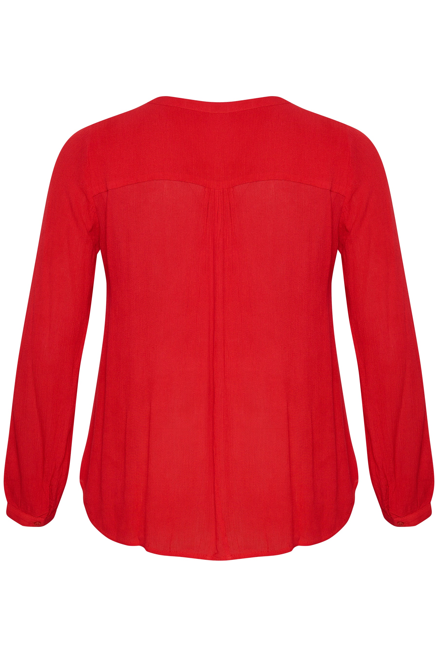 Kaffe Curve Ami Blouse in Haute Red