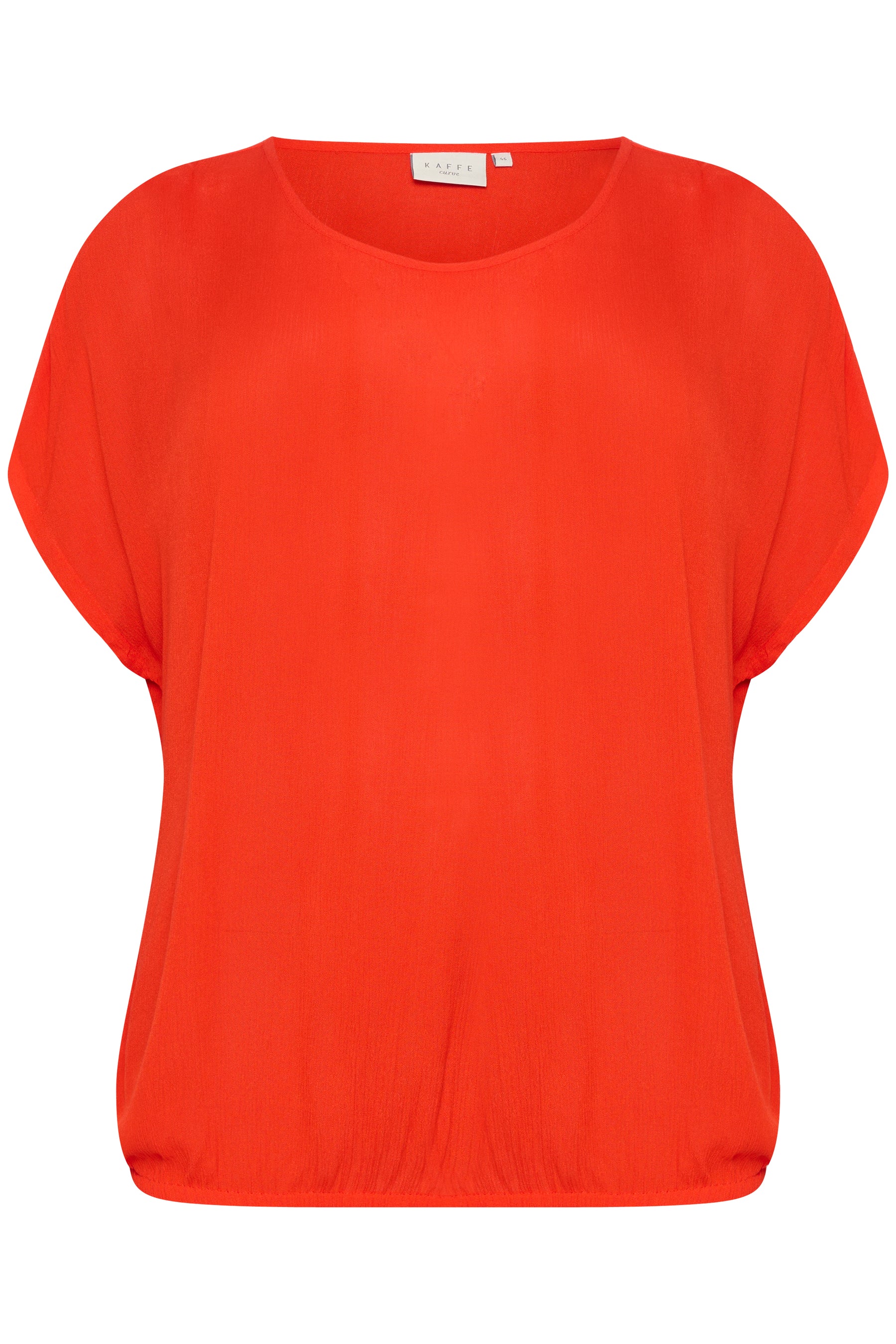 Kaffe Curve Stanley Blouse in Red