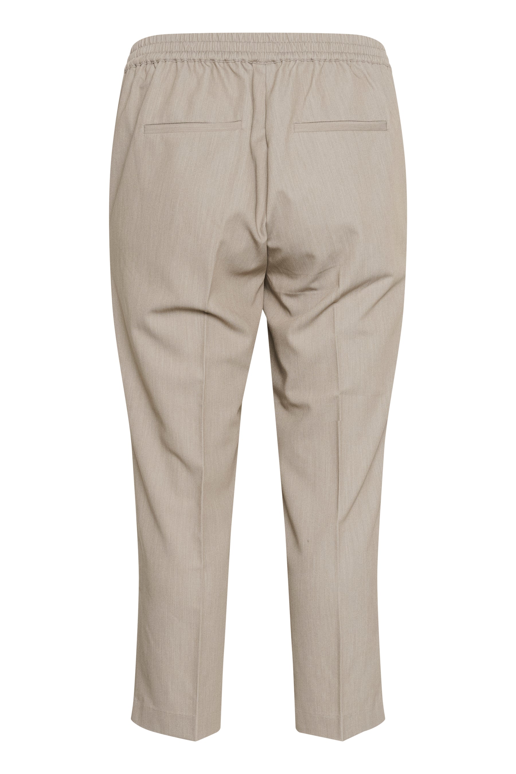 Kaffe Curve Sakira Crop Trousers in Beige