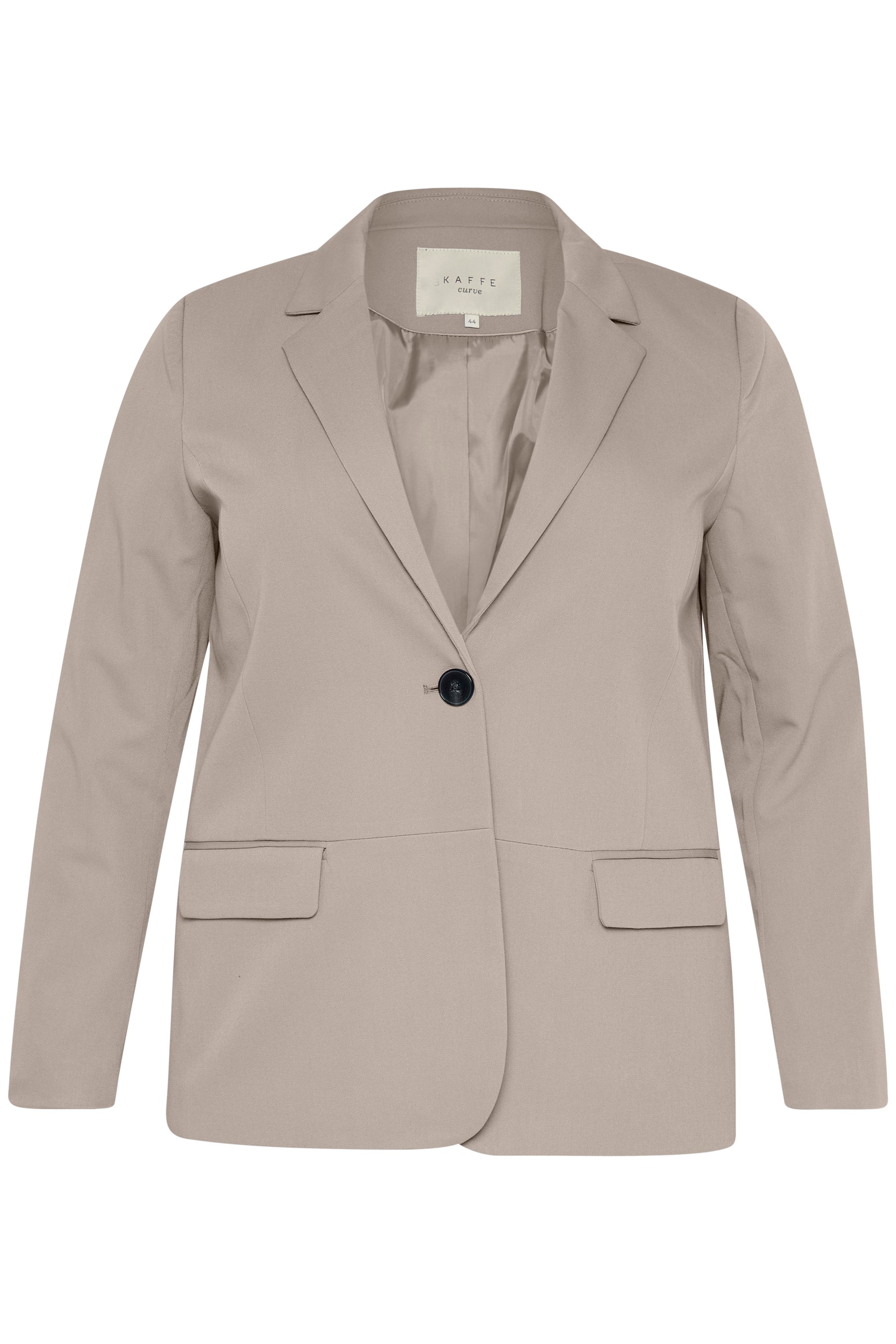 Kaffe Curve Sakira Blazer in Beige