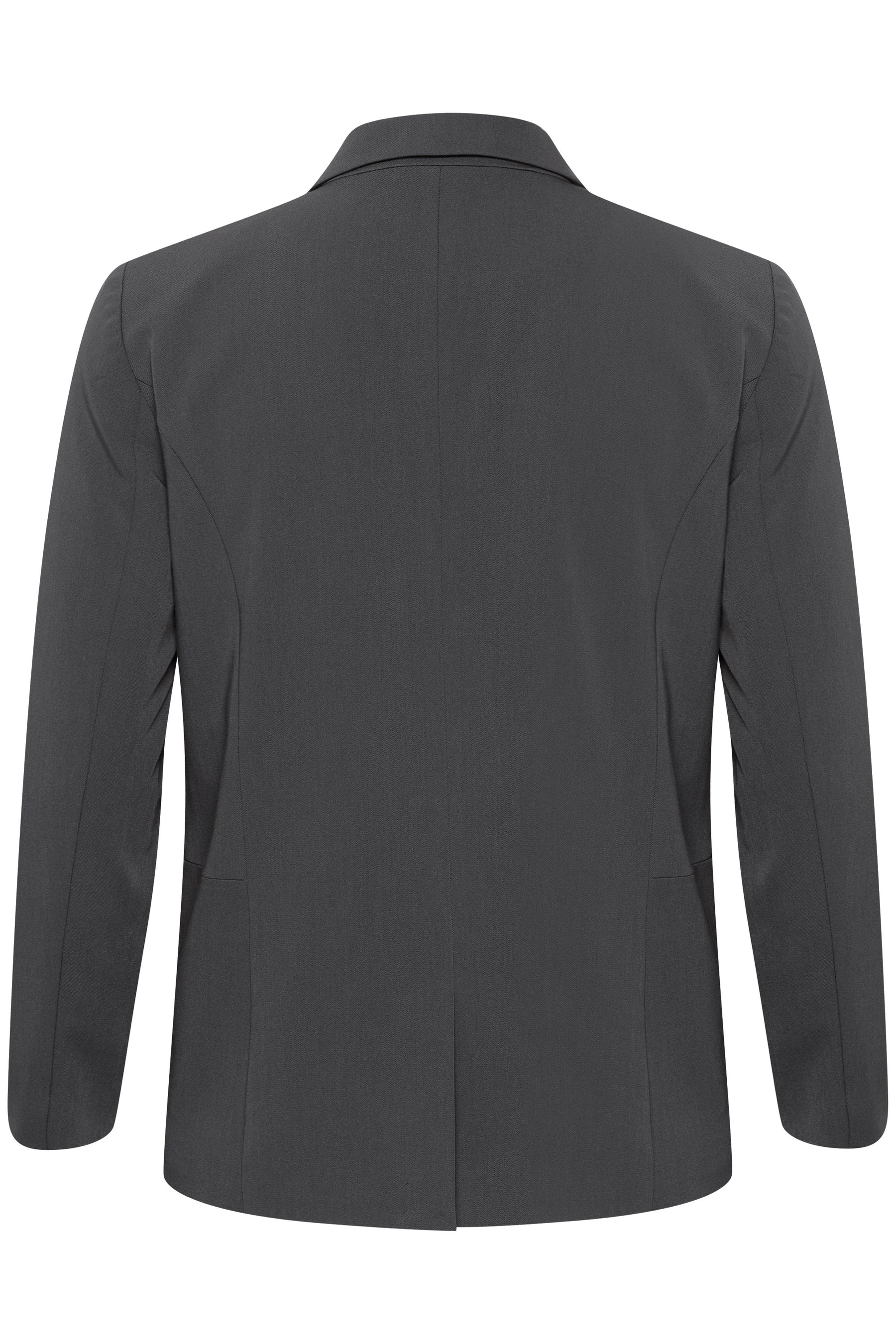 Kaffe Curve Sakira Blazer in Dark Grey