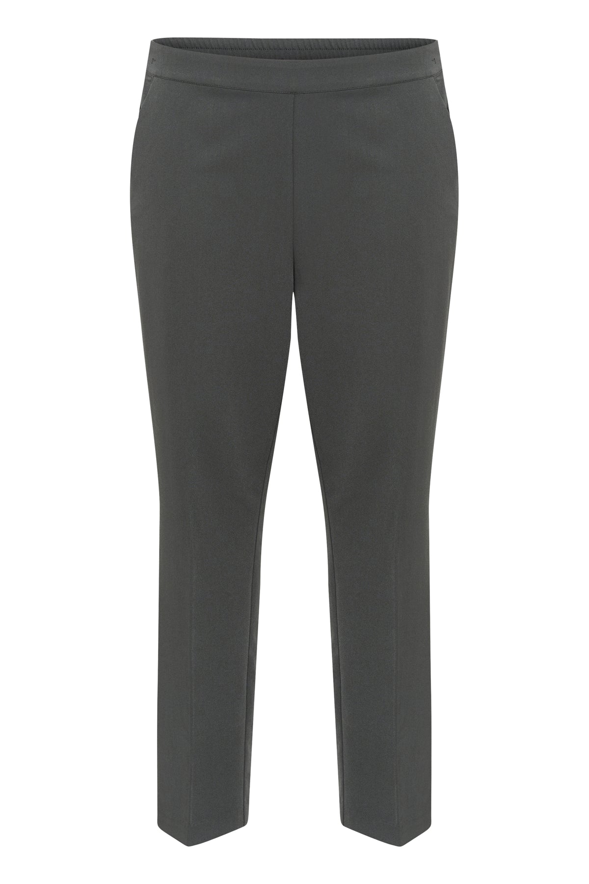 Kaffe Curve Sakira Trousers in Dark Grey