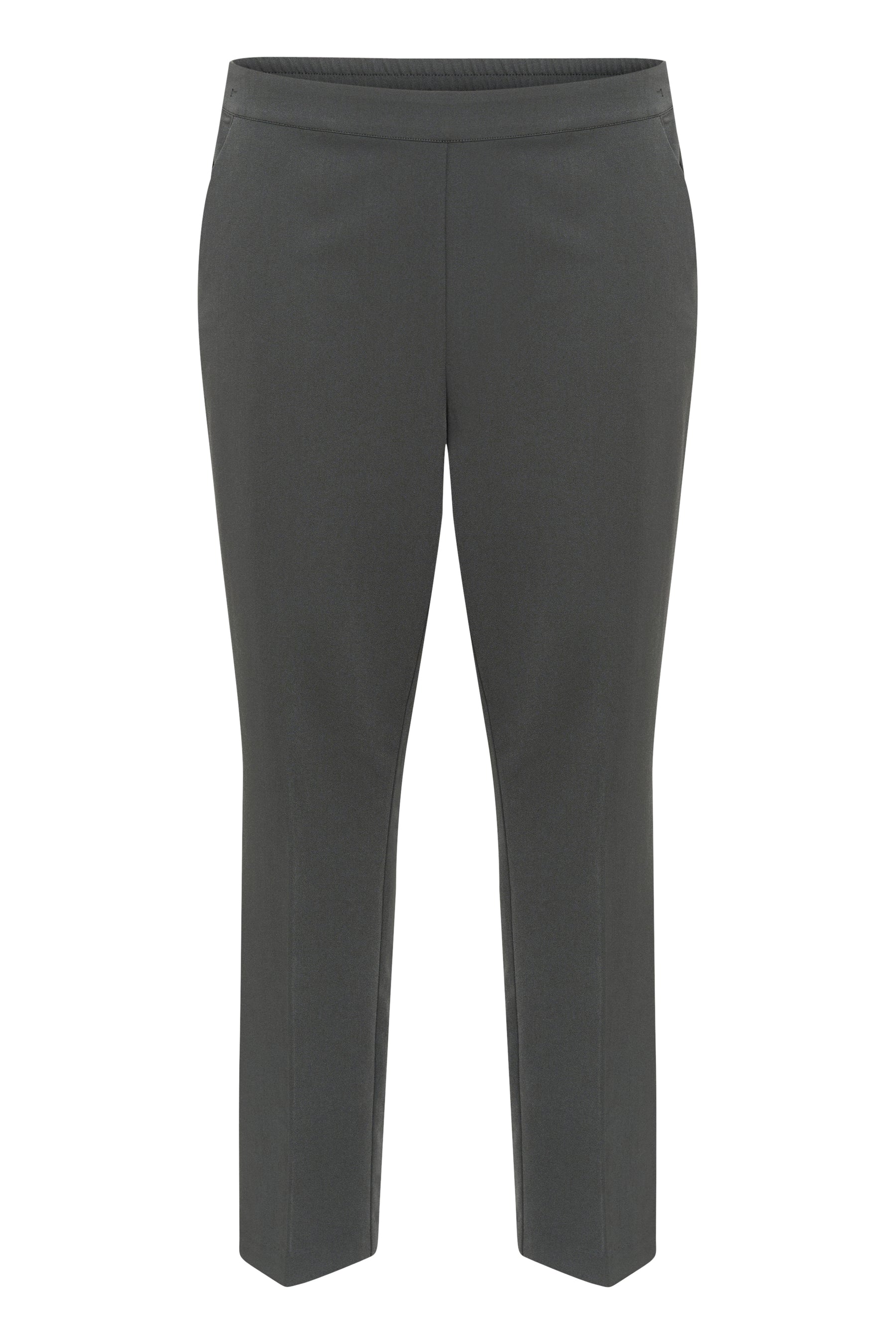 Kaffe Curve Sakira Trousers in Dark Grey