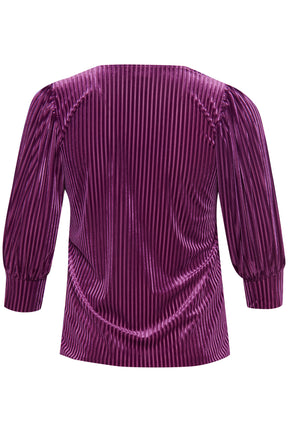 Kaffe Curve Anna Blouse in Purple