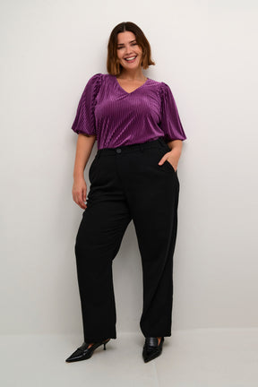 Kaffe Curve Anna Blouse in Purple