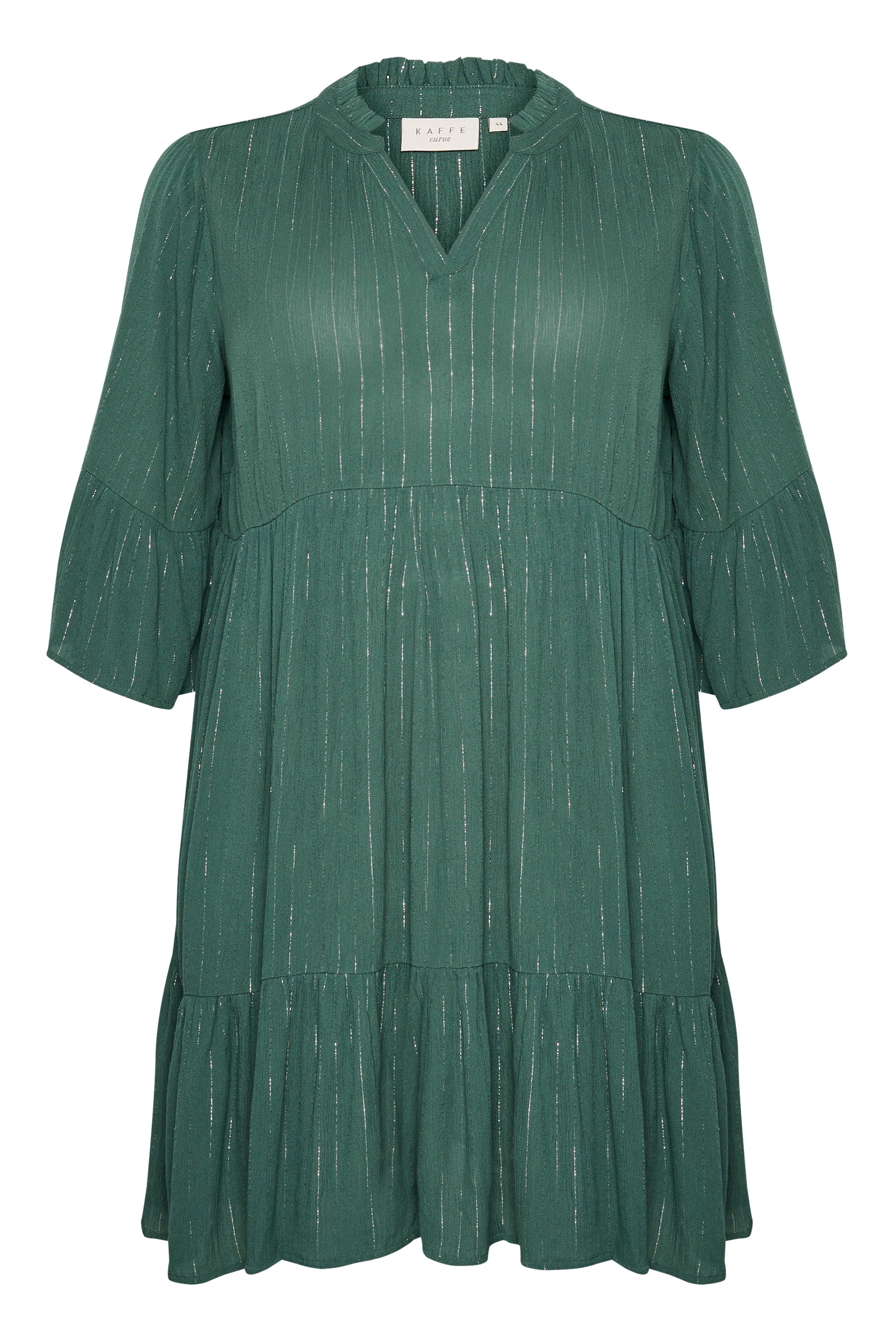 Kaffe Curve Lio Dress in Green