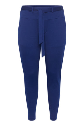 Kaffe Curve Jenna Trousers in Blue