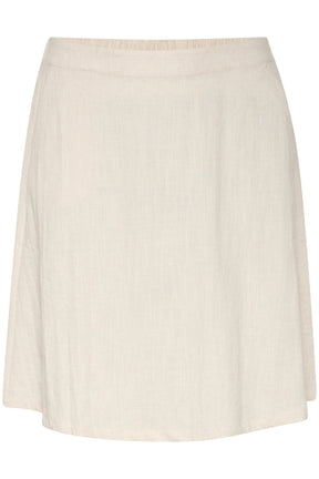 Kaffe Curve Niella Skirt in Beige