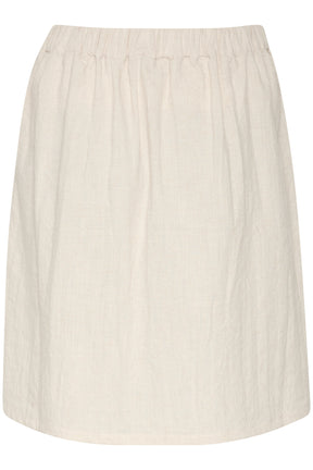 Kaffe Curve Niella Skirt in Beige