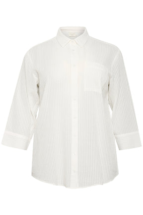 Kaffe Curve Alana Shirt in White