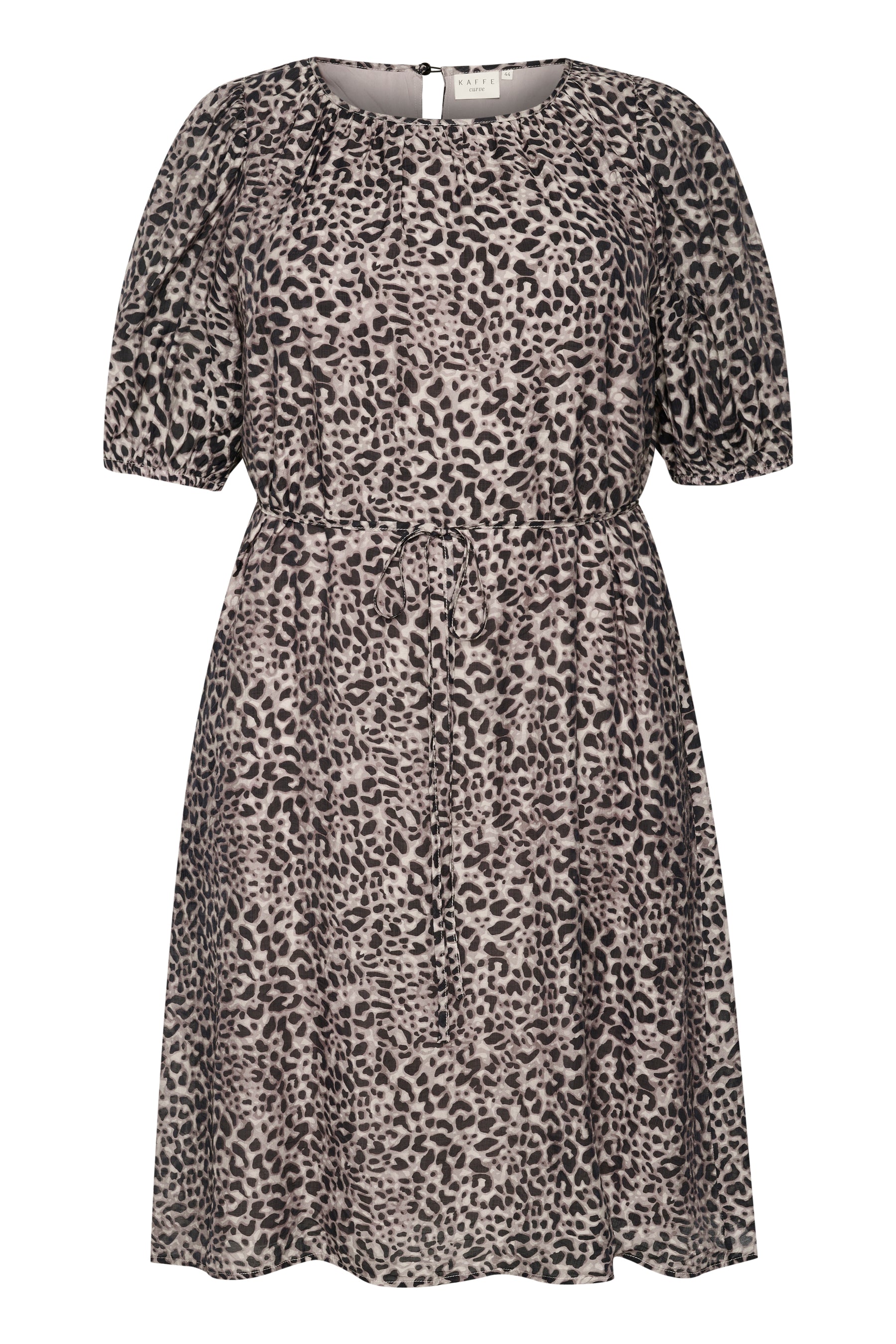 Kaffe Curve Vitana Leopard Dress