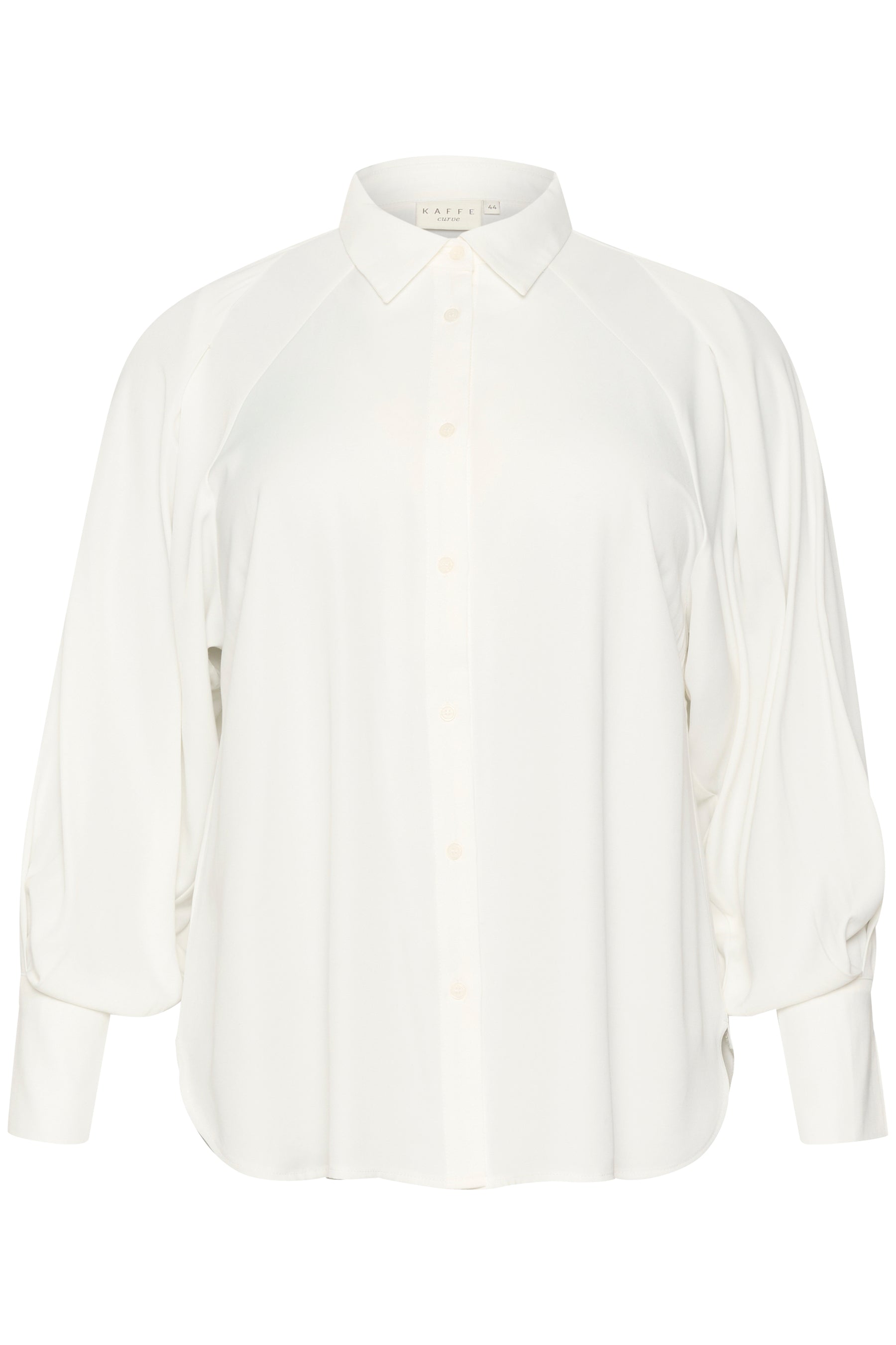 Kaffe Curve Leanna Shirt in White