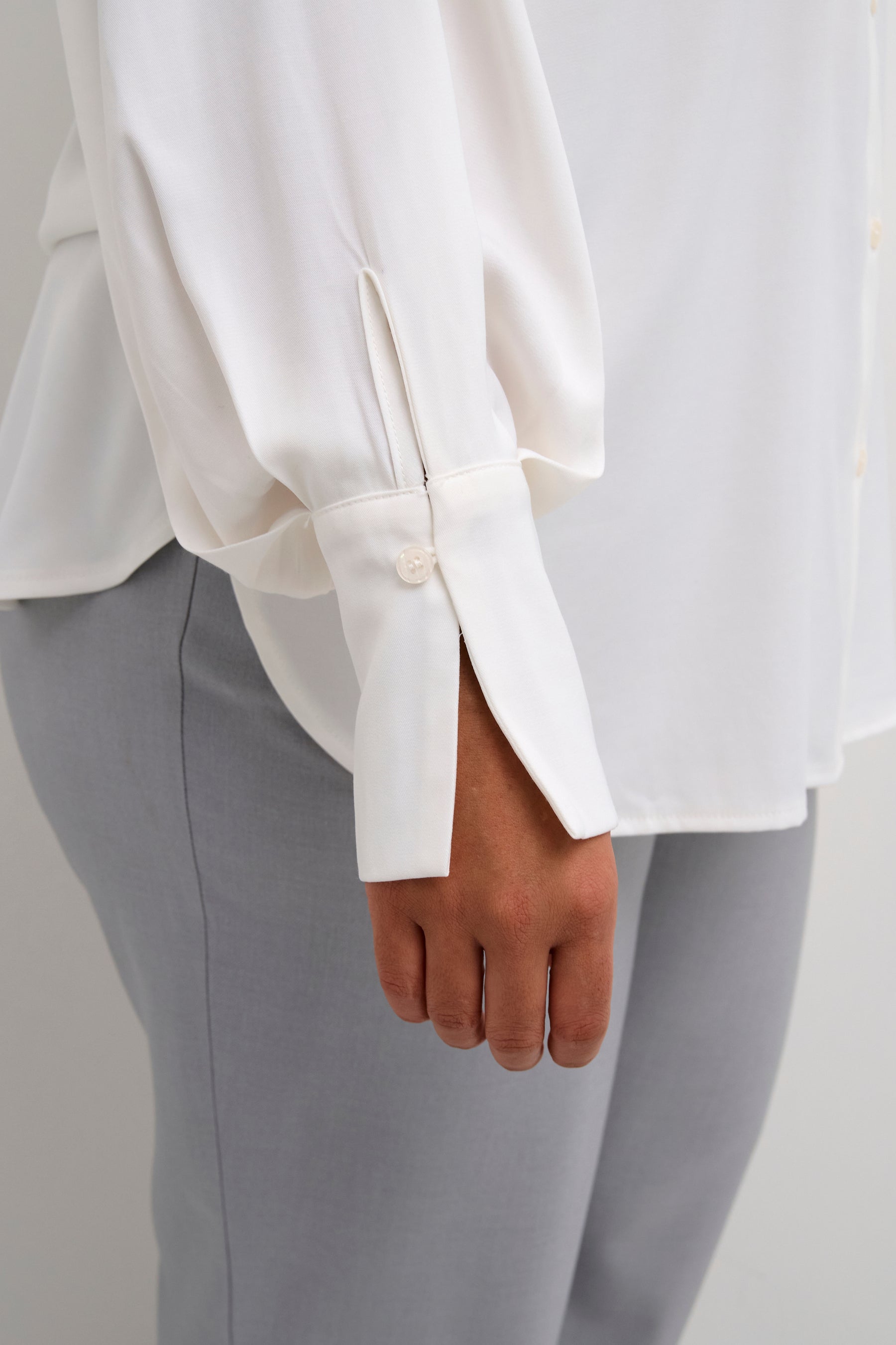 Kaffe Curve Leanna Shirt in White