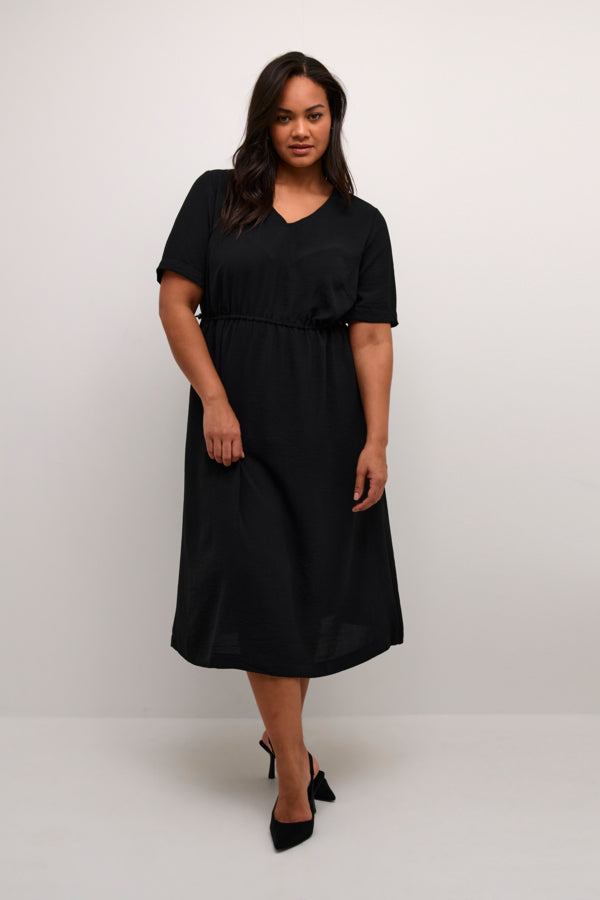 Kaffe Curve Dina Dress in Black