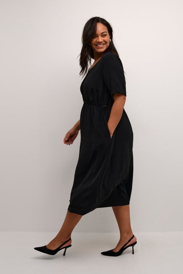 Kaffe Curve Dina Dress in Black