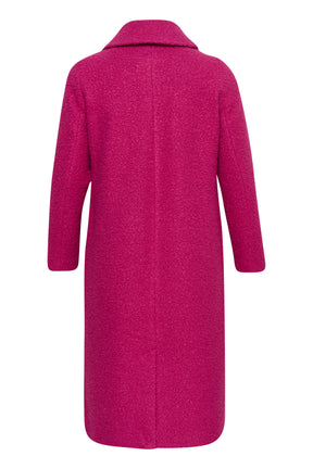 Kaffe Curve Annelene Coat in Pink