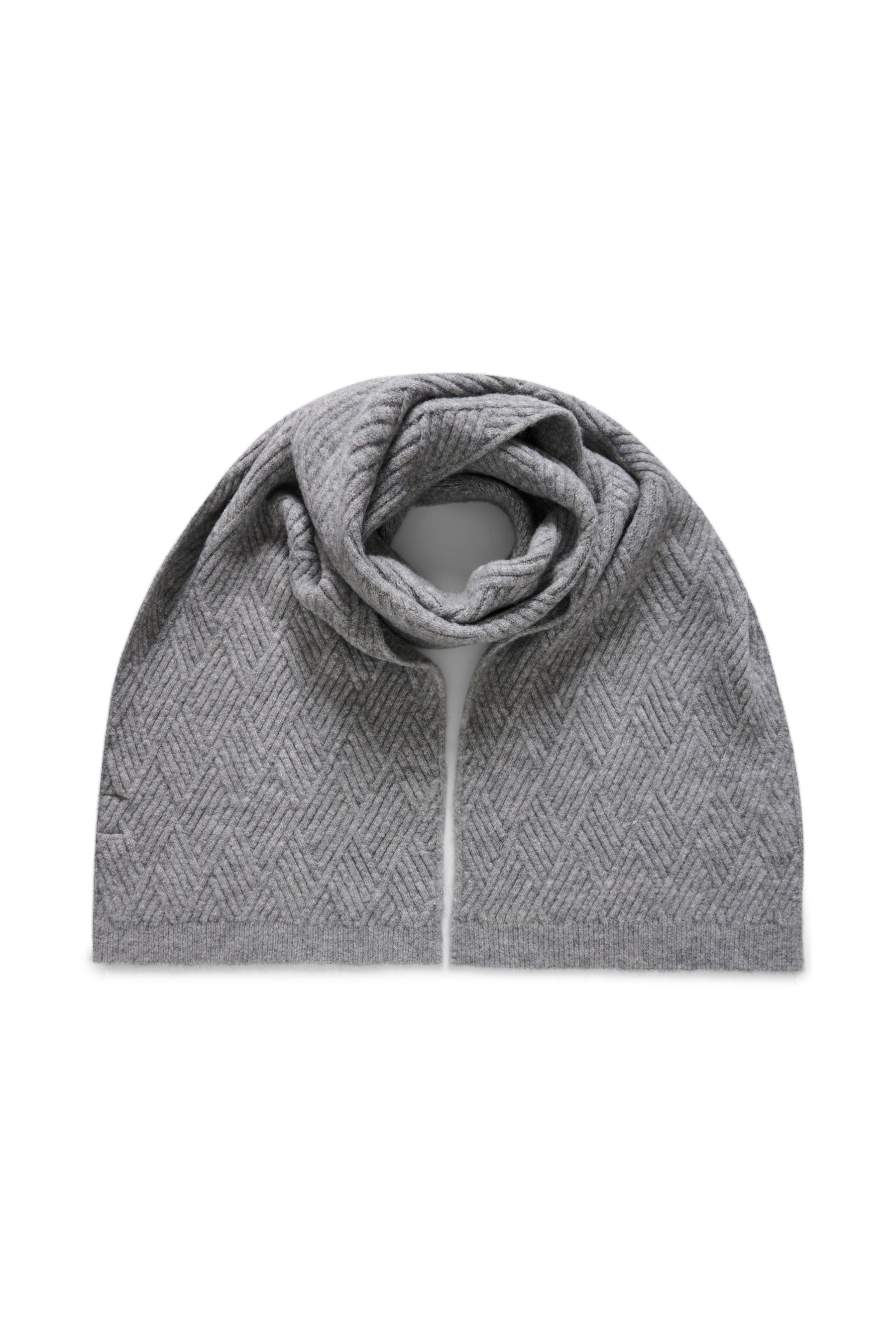 Kaffe Curve Gemma Scarf in Grey