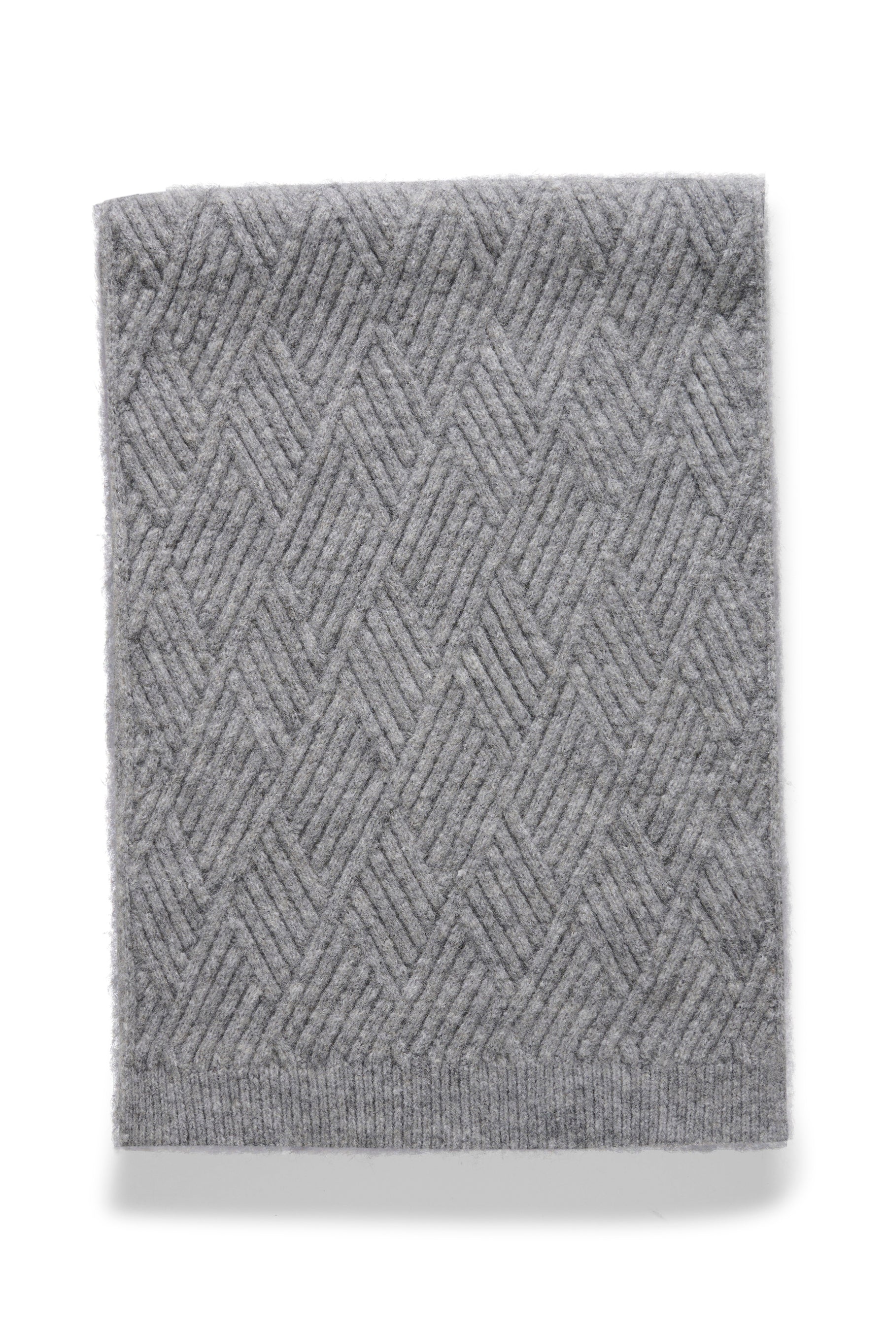 Kaffe Curve Gemma Scarf in Grey