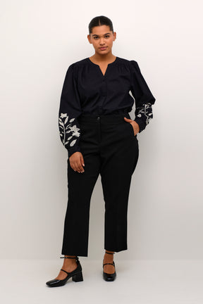 Kaffe Curve Natalia Shirt in Black