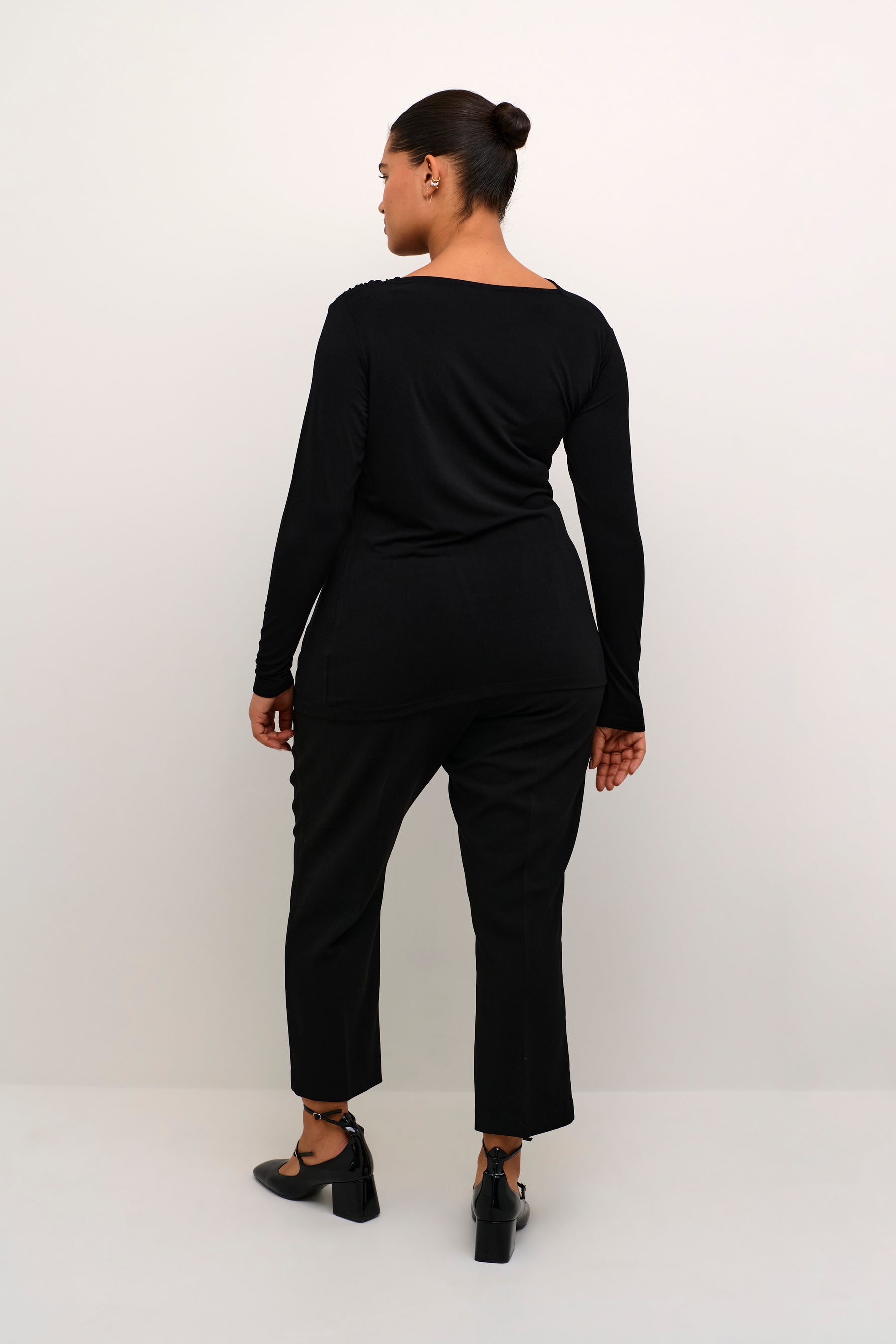 Kaffe Curve Aidi Blouse in Black