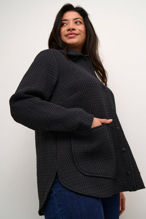 Kaffe Curve Mandy Jacket in Black