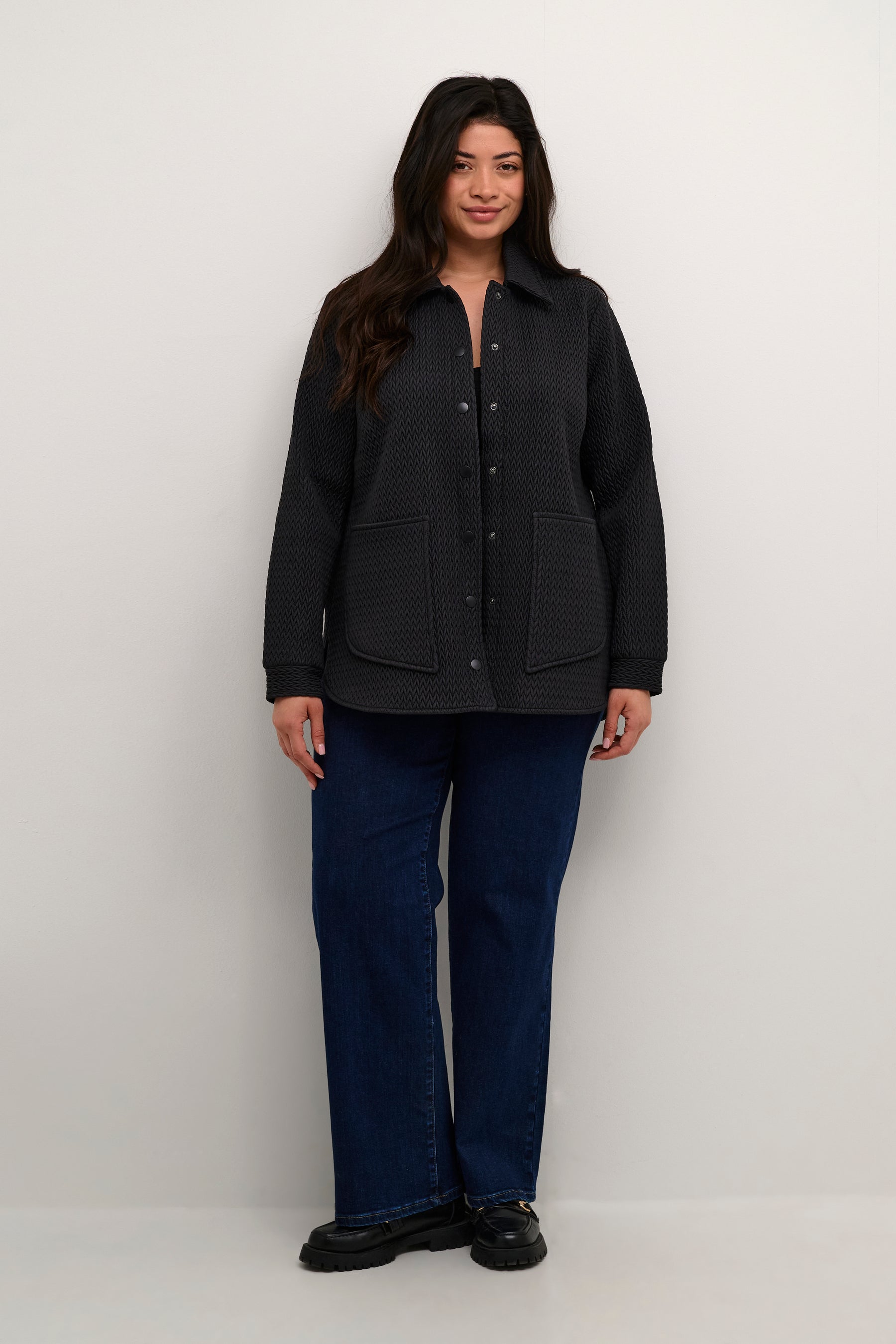 Kaffe Curve Mandy Jacket in Black