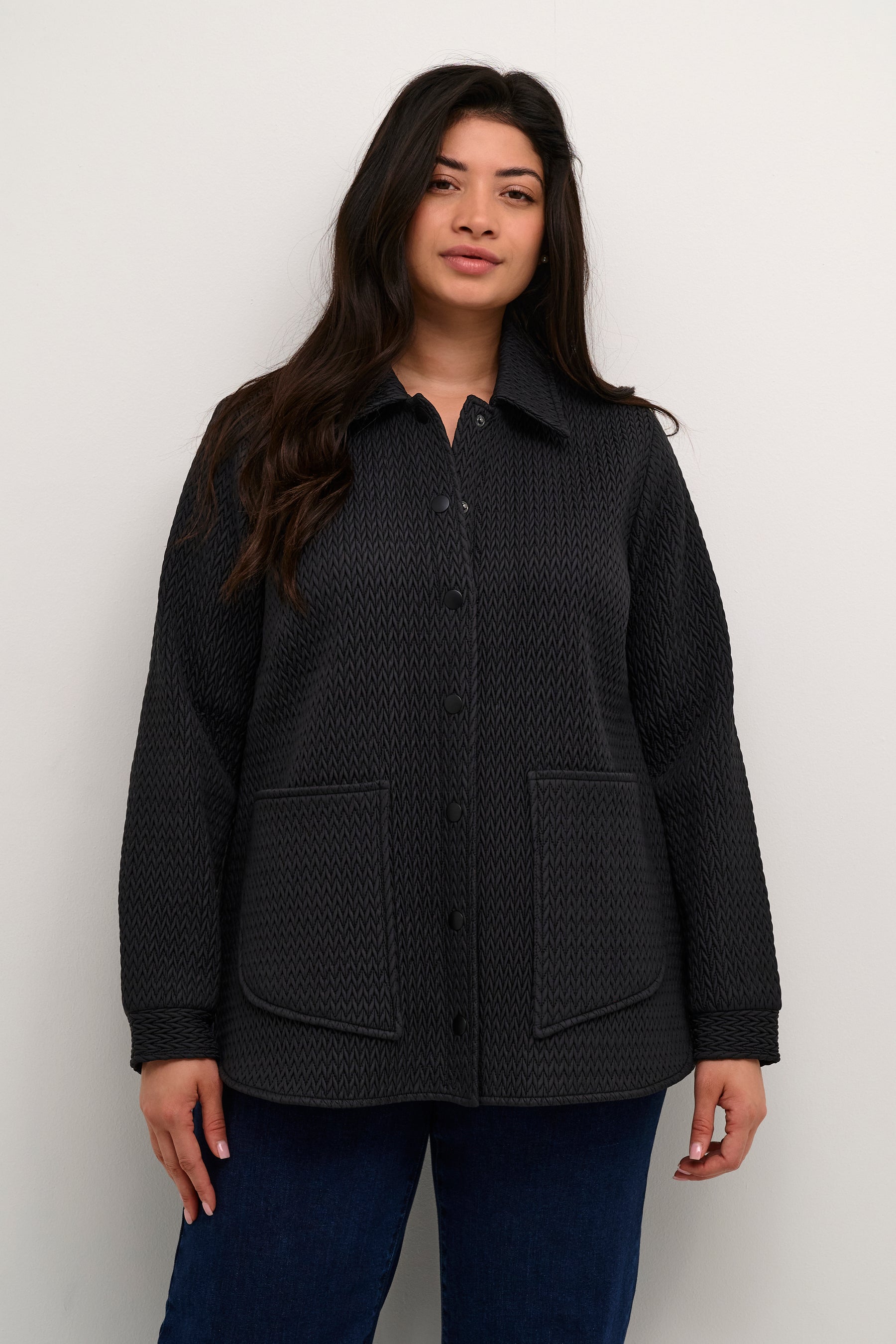 Kaffe Curve Mandy Jacket in Black