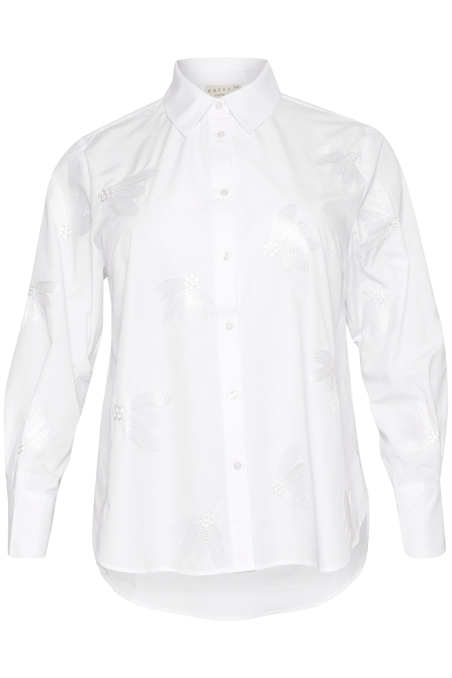 Kaffe Curve Elna White Shirt