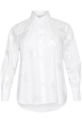 Kaffe Curve Elna White Shirt