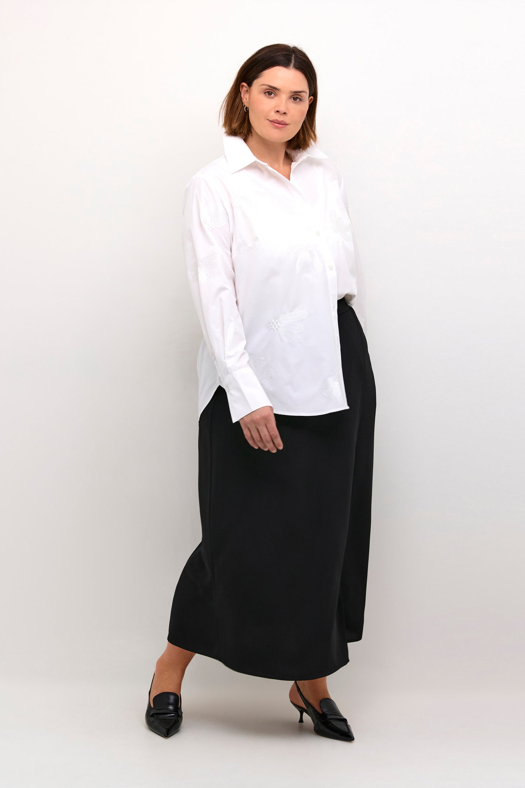 Kaffe Curve Elna White Shirt