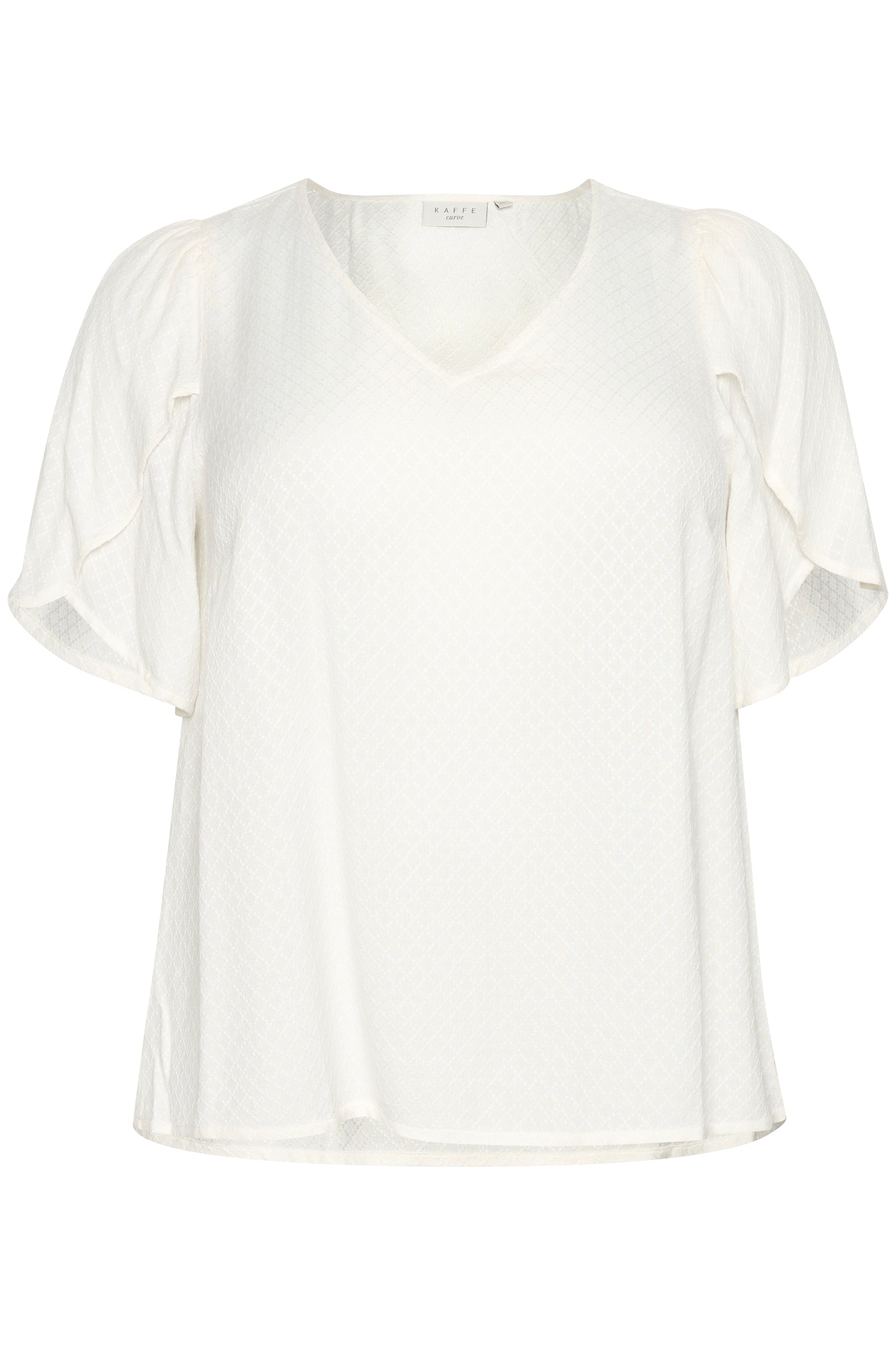 Kaffe Curve Mirana Blouse in White