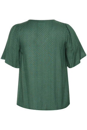 Kaffe Curve Mirana Blouse in Green