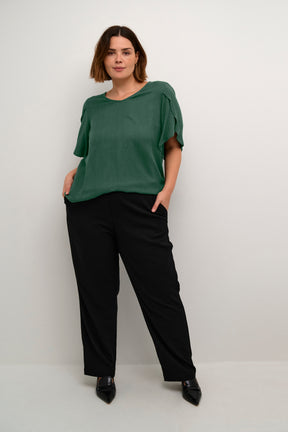 Kaffe Curve Mirana Blouse in Green