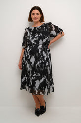 Kaffe Curve Liva Dress in Black