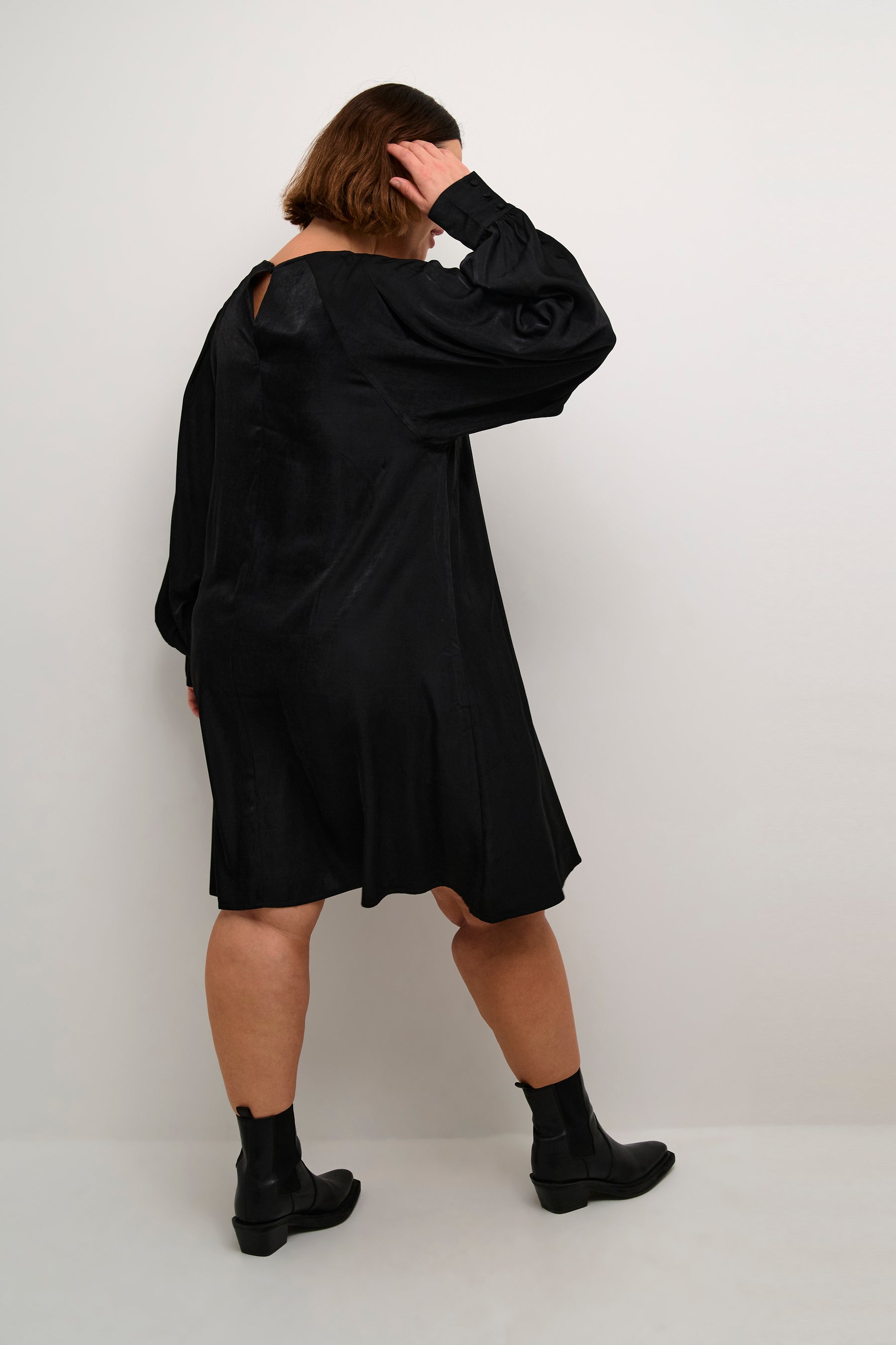 Kaffe Curve Hayli Dress in Black