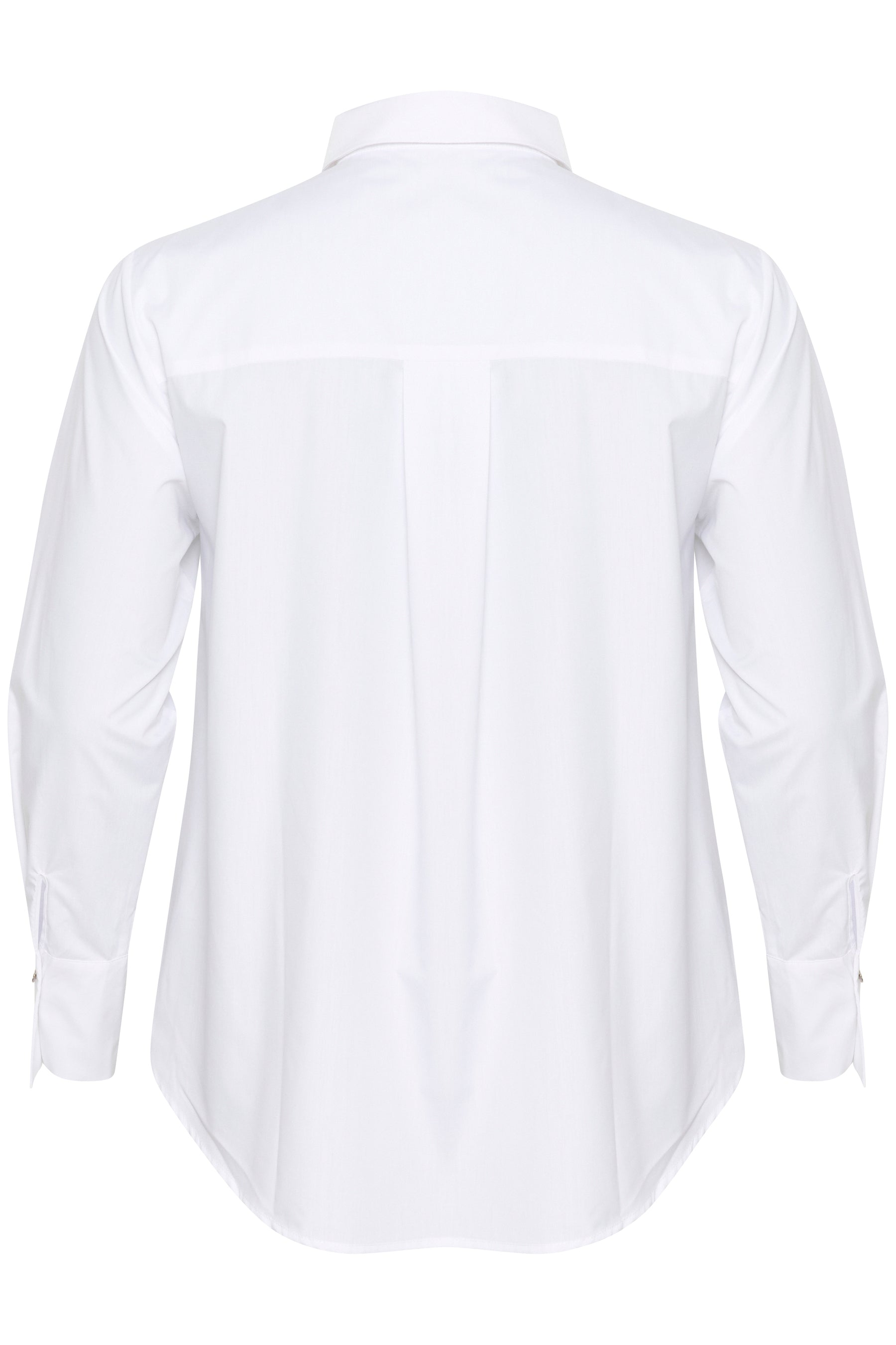 Kaffe Curve Elna White Shirt with Pocket