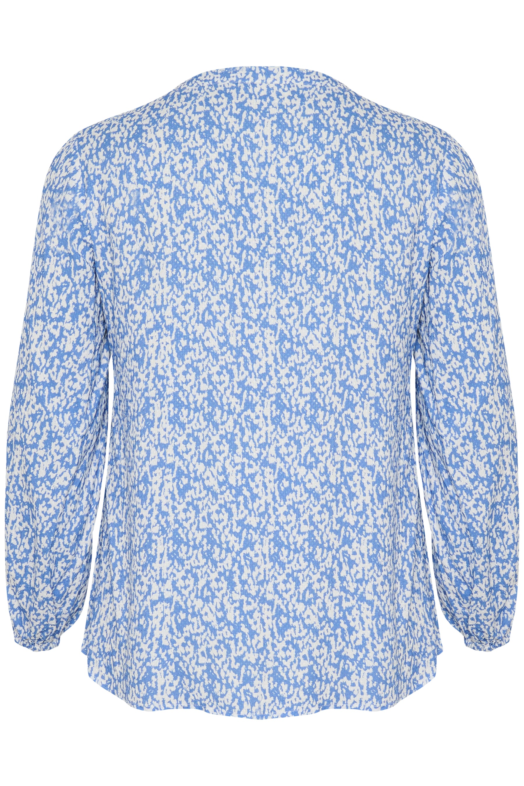 Kaffe Curve Mahlena Blouse in Blue