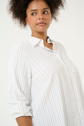 Kaffe Curve Tiara Shirt in White