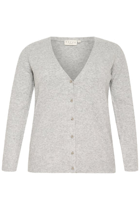 Kaffe Curve Sylvia Cardigan in Grey