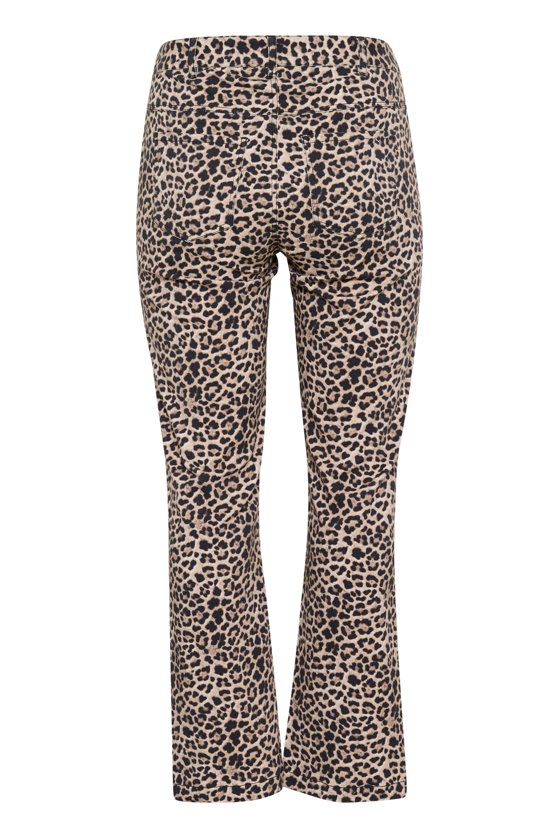 Kaffe Curve Linima Leopard Print Jeans