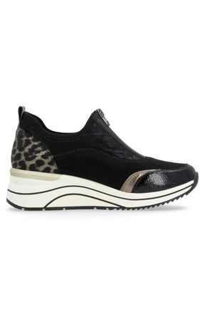 Remonte Leopard Print Trainers