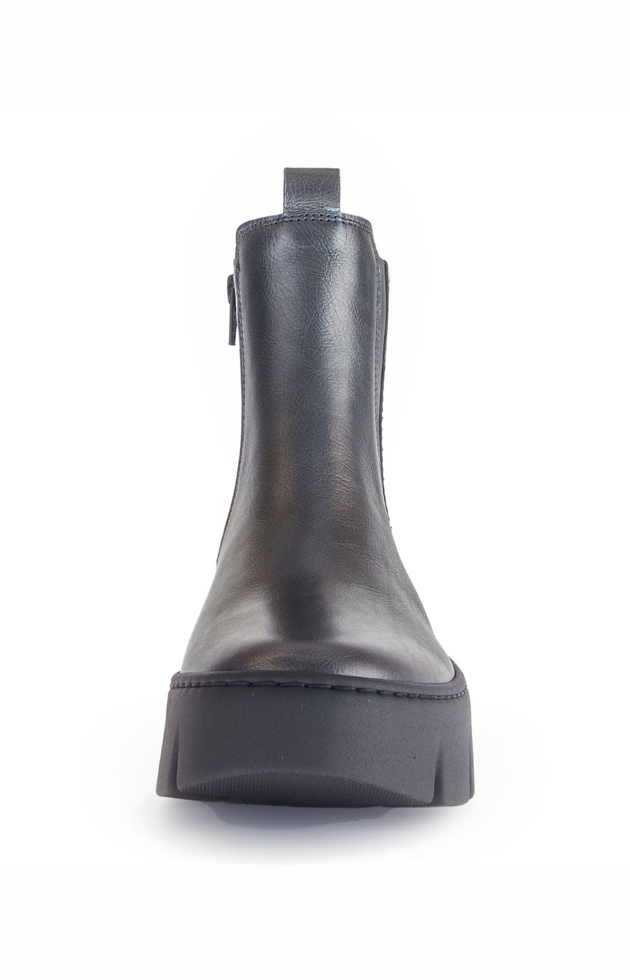 Gabor Chelsea Boot in Dark Silver