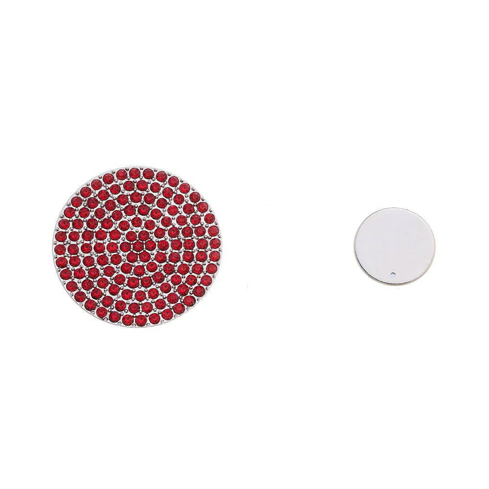 Hana Magnetic Brooch in Red