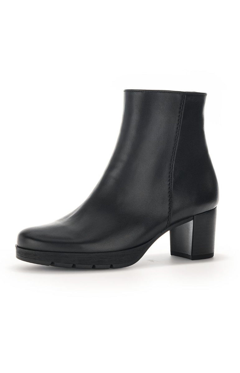 Gabor Platform Heel Ankle Boots Black Women s Shoes Wardrobeplus.ie