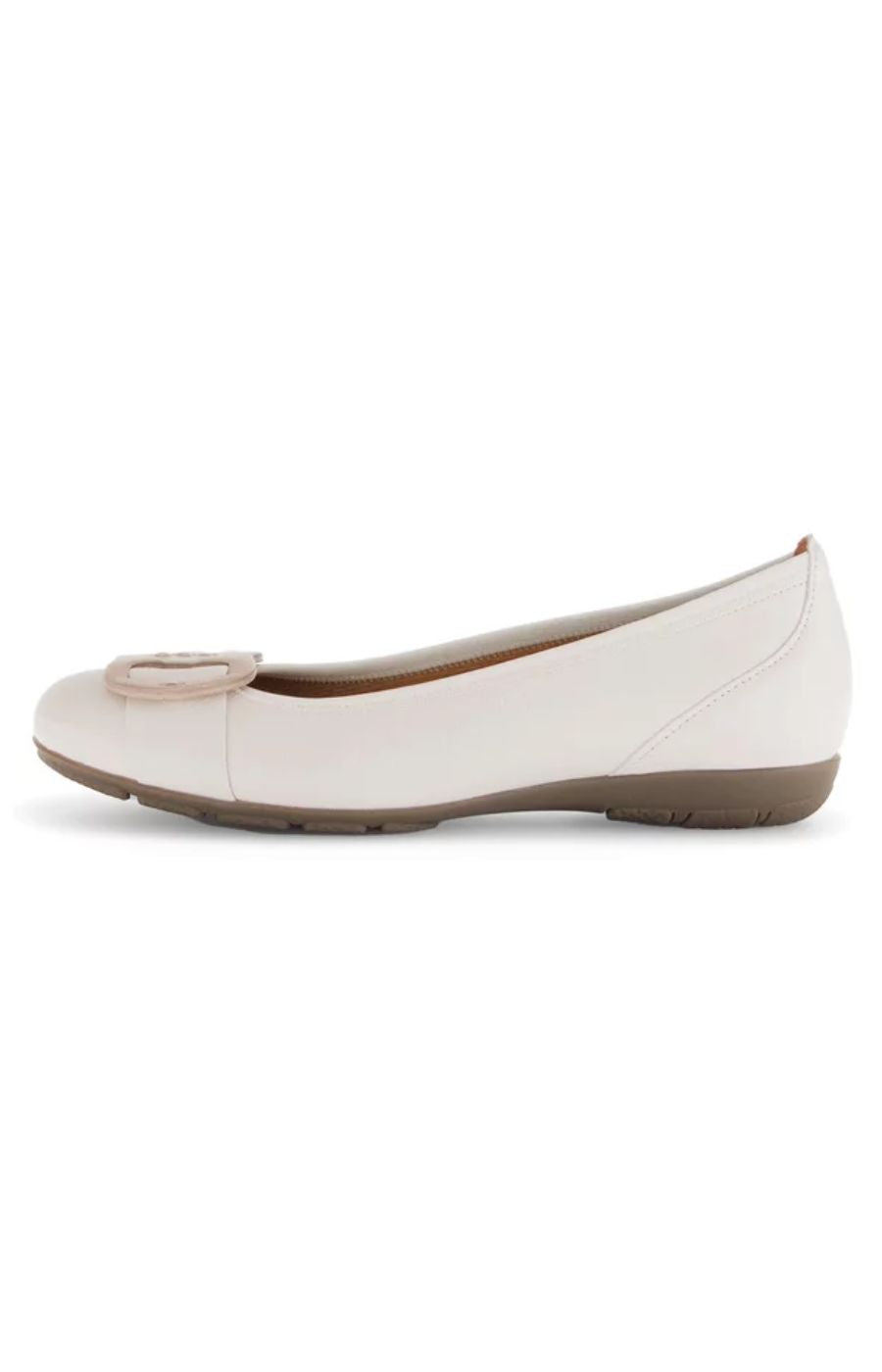 Gabor Cream Pump with Gold Buckle