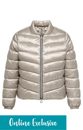 Only Carmakoma Vega Jacket in Silver