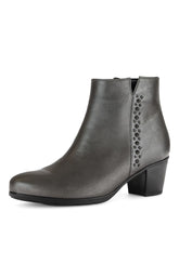 Gabor Dark Silver Ankle Boot