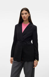 Vero Moda Curve Wave Blazer in Black